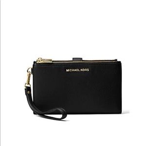 Michael Kors Adele Double Zip Wristlet/Wallet